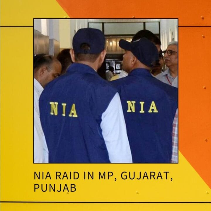  NIA RAID MP Gujrat Panjab
