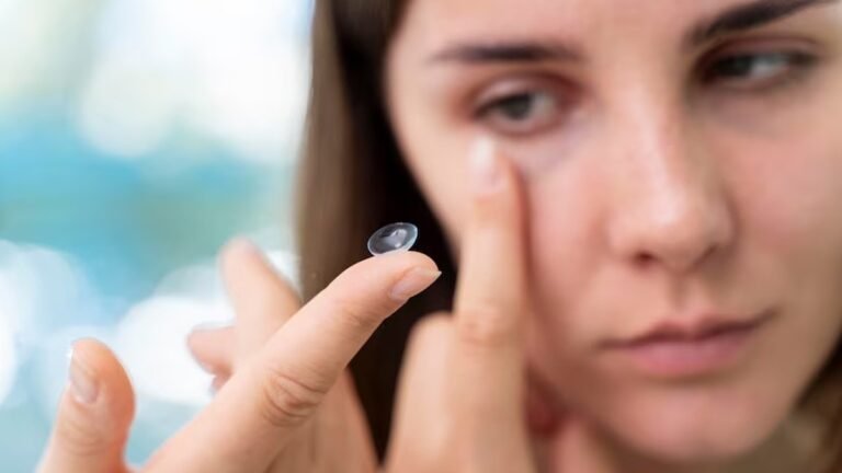 Do not wear contact lenses in monsoons