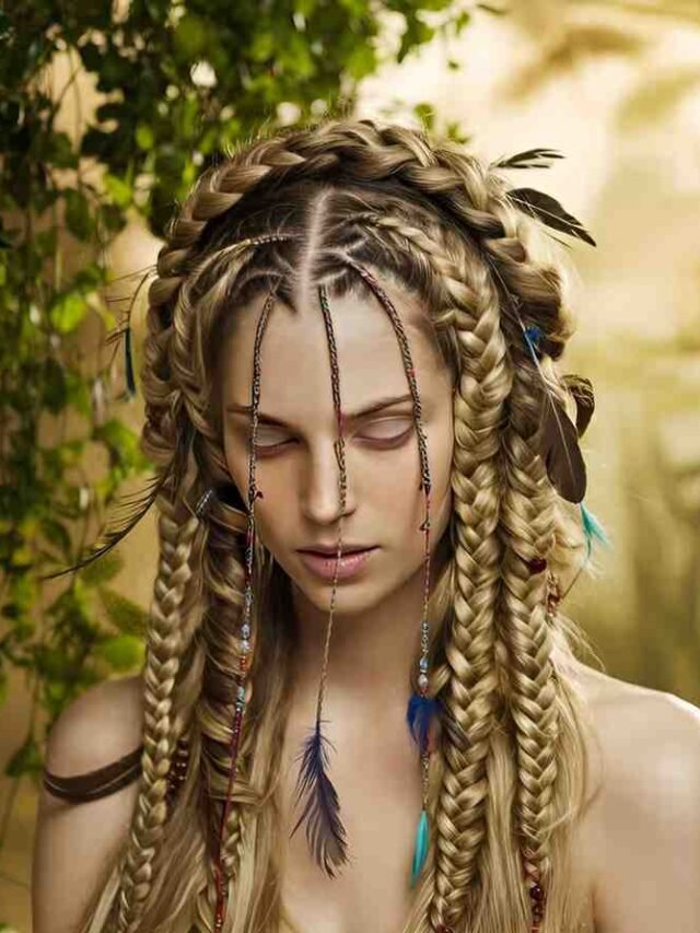 Boho Tribal Braids : mix different cultural styles together, celebrating influences from around the world.