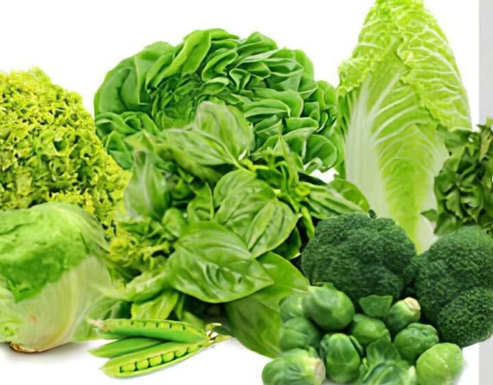 green leafy vegetables