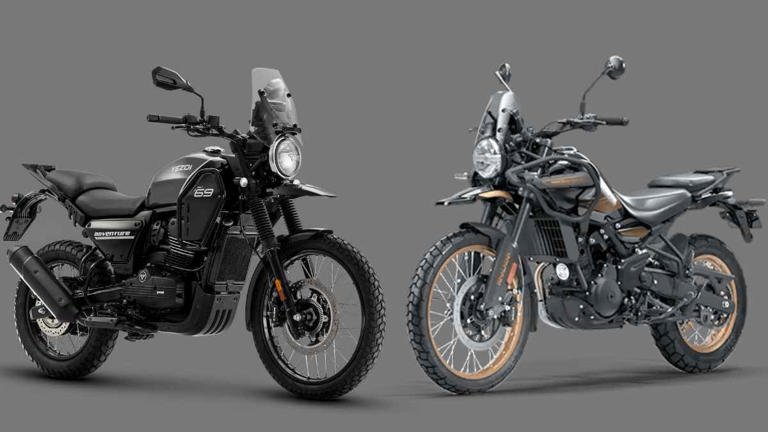 New Yezdi Adventure vs Royal Enfield Himalayan