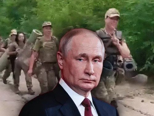 Putin gets trolled as Ukrainian army enters Russia