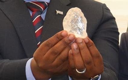 Second largest diamond in the world was found in Botswana 