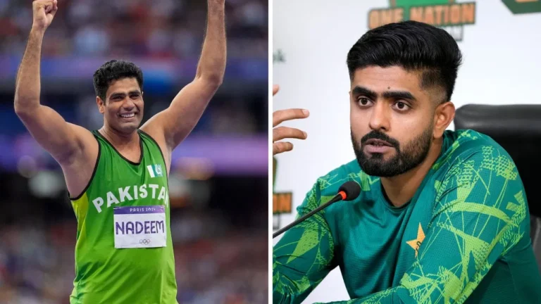 Today Sports News in Hindi: अरशद नदीम को बधाई देना पड़ा बाबर को भारी, दर्शकों से मिली गाली!