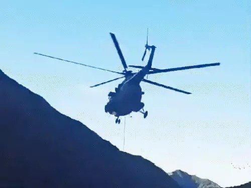 helicopter downed in kedarnath
