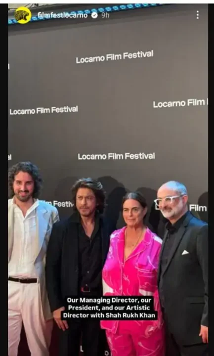 lOcarno film festival italy shahrukh khan award