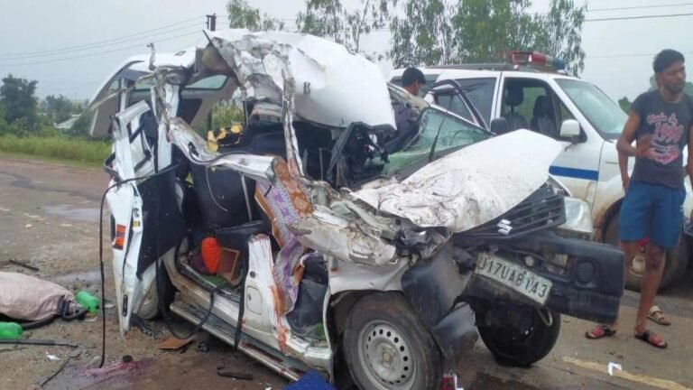 Bageshwar Dham से लौट रहे राजस्थान के 4 लोगों की मौत