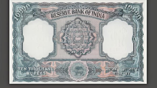 India once had a Rs 10000 note discontinued