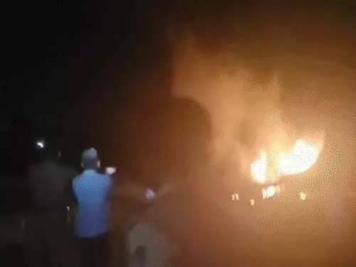 MiG-29 fighter plane crashes in Barmer