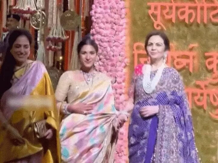 Radhika merchant give good news two months of marriage