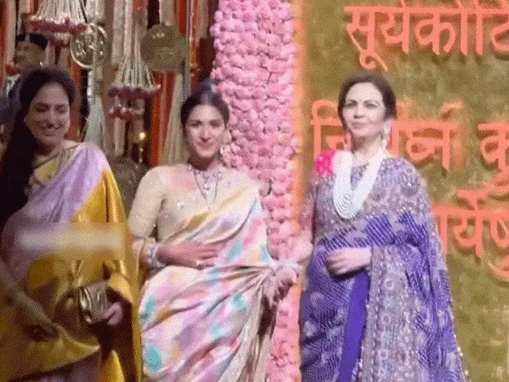 Radhika merchant give good news two months of marriage