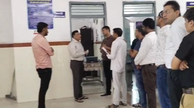 उच्च न्यायालय अनुसार सिविल अस्पताल सेवड़ा में सुरक्षा की दृष्टि से कलेक्टर के आदेश अनुसार SDM ने किया निरीक्षण