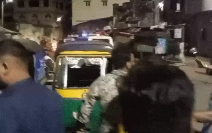  Surat Tenton stone through on ganpati statue 