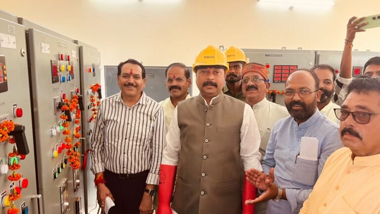 इस सब स्टेशन से बैरसिया नगर में बिजली कटौती से राहत मिलेगी