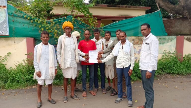 गामड़ी पंचायत के ग्रामीणों ने दिया जनपद सीईओ के नाम आवेदन…