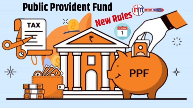 Public Provident Fund - New Rules w.e. f. 1st Oct 2024
