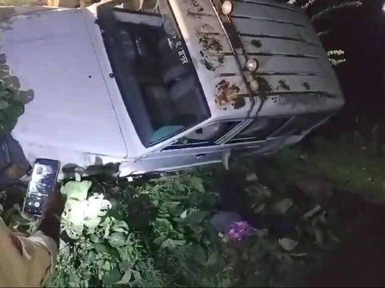 Panna News: मलेरिया विभाग का वाहन पलटा