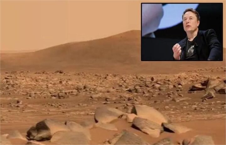 know first spacecraft to go mars establish colony elon musk