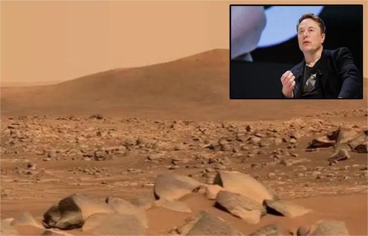 know first spacecraft to go mars establish colony elon musk