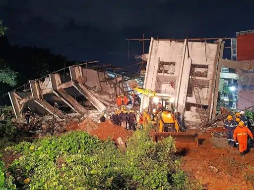 7 Storey Building Collapsed In Bangalore 5 Dead