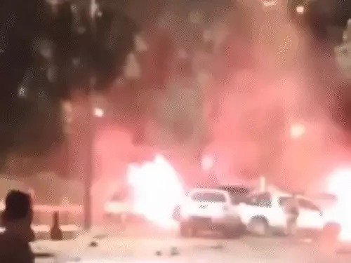 Explosion in Karachi Pakistan