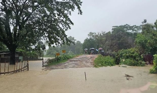 Flash Floods in Meghalaya's Garo Hills