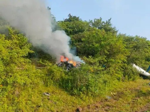 Helicopter crash near Bavdhan in Pune