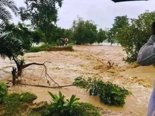 Imd weather rainfall update up flood 10 killed in meghalaya
