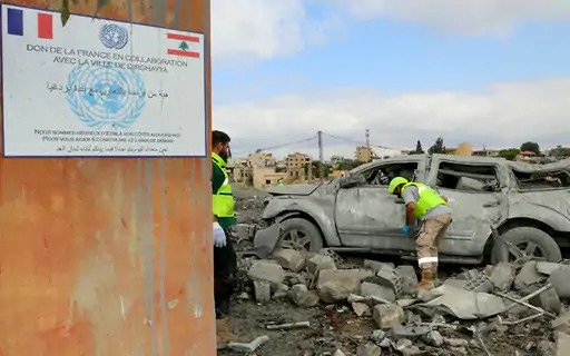 Israel Hezbollah War Lebanon Beirut Airstrike