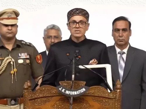Omar CM of Jammu and Kashmir for the second time