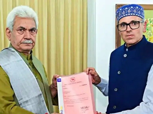 President rule was removed from Jammu and Kashmir