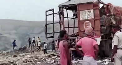 big explosion in West Bengal coal mines 7 die many injured