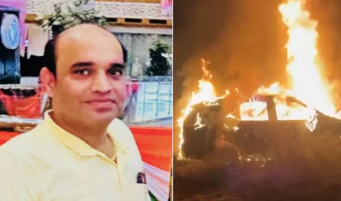 ghaziabad-realtor-murder-friends-burning-suv