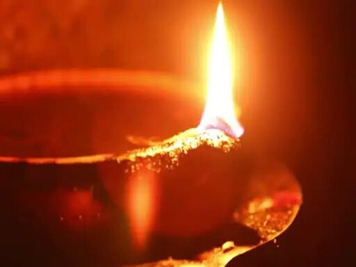 lamp symbolizes removal of darkness and ignorance