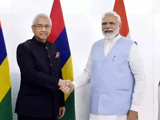 Mauritius thanked pm modi