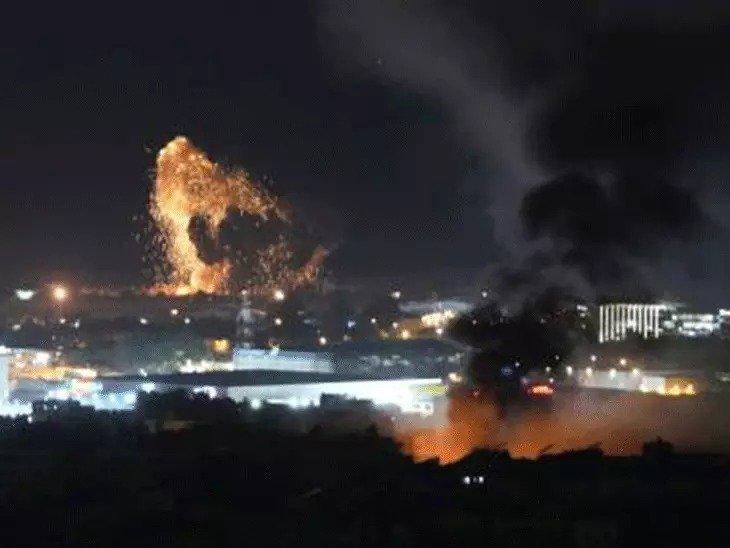 Israel bombed Beirut airport, 100 people died in two days Hezbollah