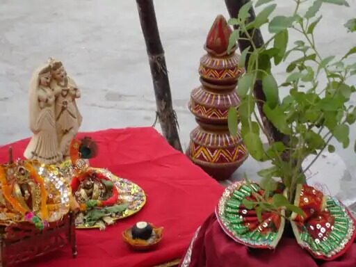 Lord Vishnu wake up after 4 months, light a lamp near Tulsi
