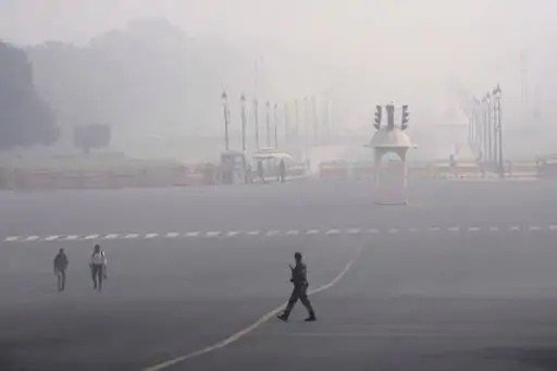 NASA shared pictures of Delhi dangerous pollution