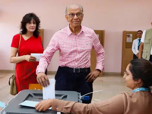 Naveen Ramgulam party won Mauritius elections