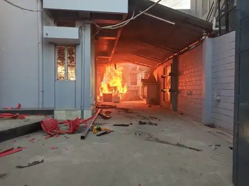 Violence in Manipur CM ministers house targeted 