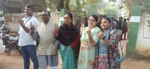 Voting start on 38 seats of Jharkhand Assembly