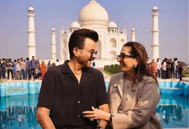 anil kapoor visits taj mahal