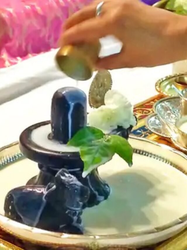 The glory of regularly offering water to Shivlinga