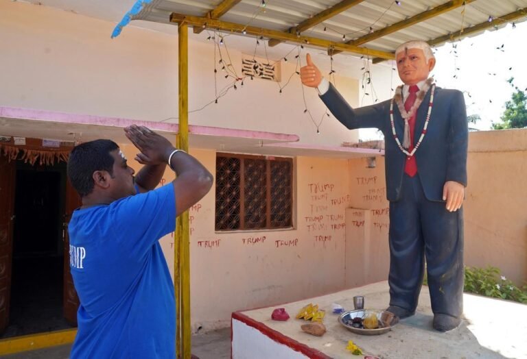 donald trumps temple in indian village