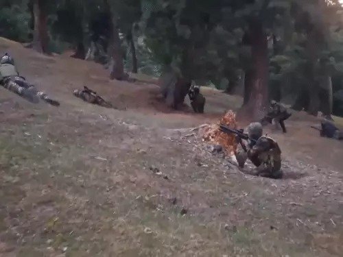 encounter in jammu and-kashmir in 3 hours