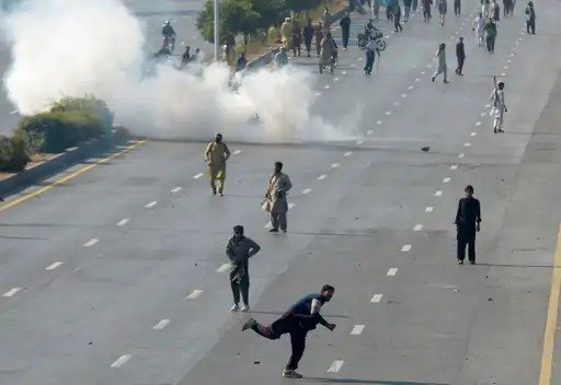 ended Protest of imran khans party in pakistan