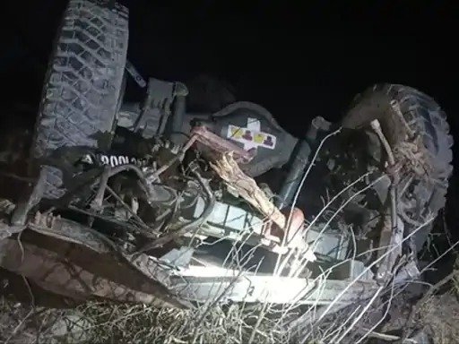 Army van falls into 150 feet deep gorge in Jammu and Kashmir