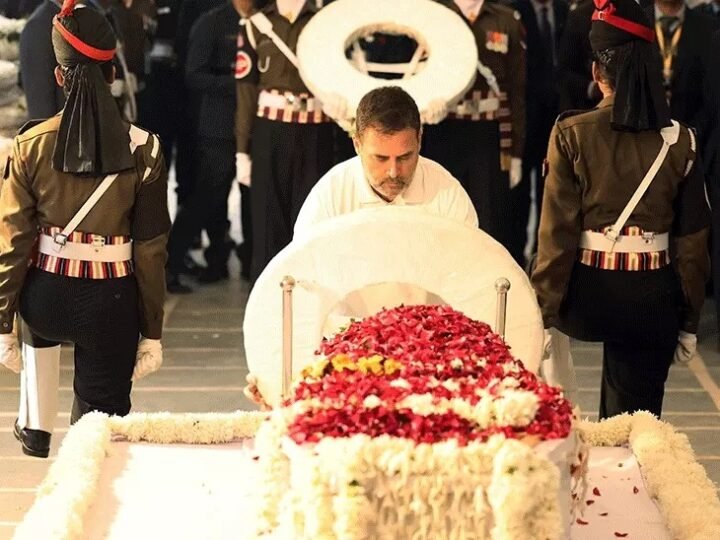 राहुल गांधी के विदेश दौरों पर तीखा हमला 