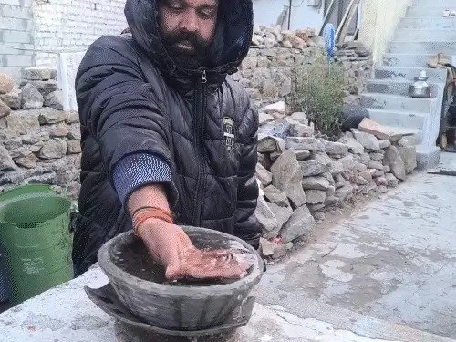 Bitter cold in india snow in abu mp weather