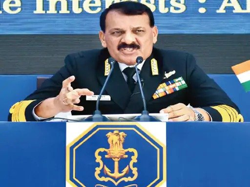Explanation of Navy Chief Admiral Tripathi on pak china